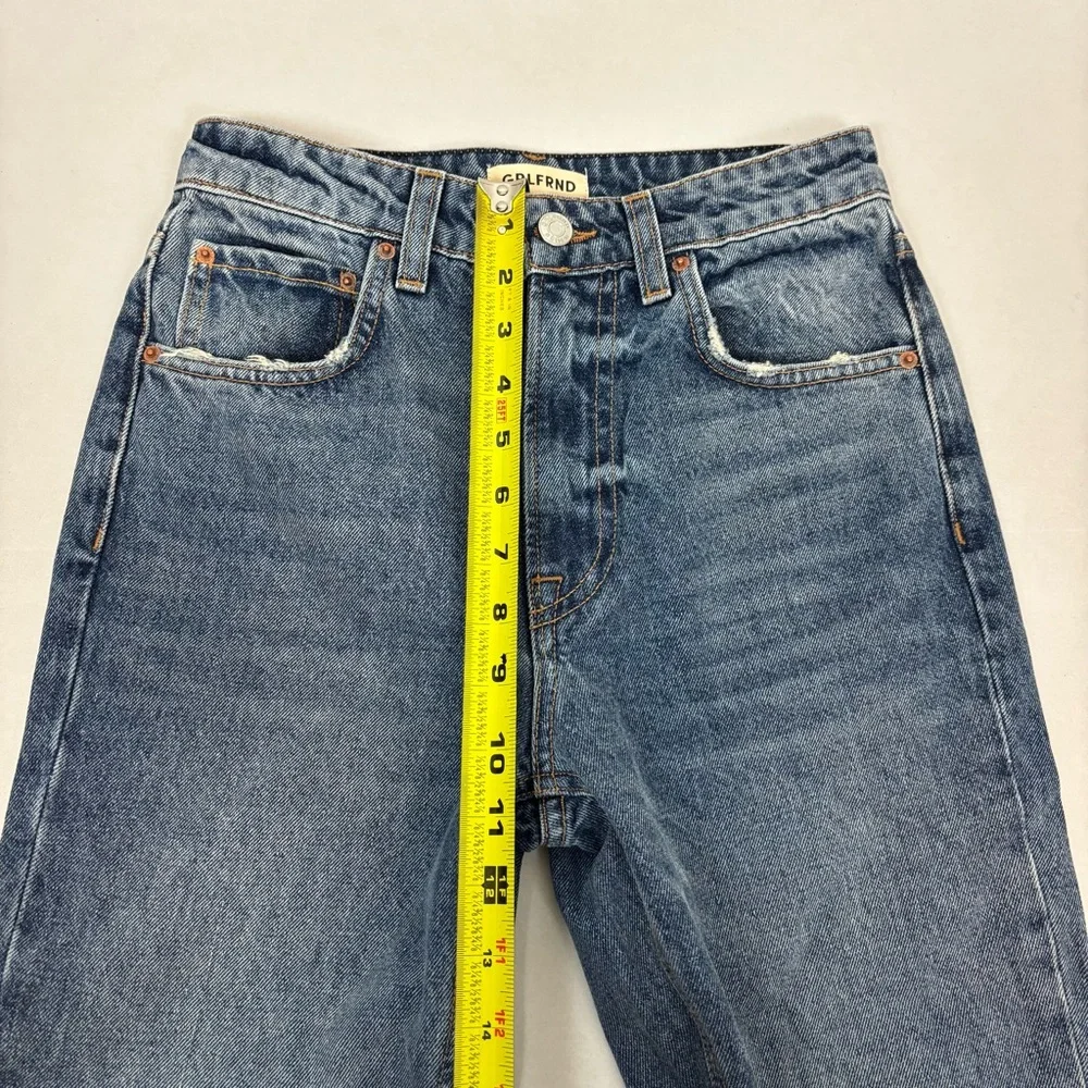 GRLFRND Melanie High Rise Boot Cut Jeans in Los Feliz Size 24 - Picture 13 of 14